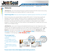 Tablet Screenshot of jettseal.com